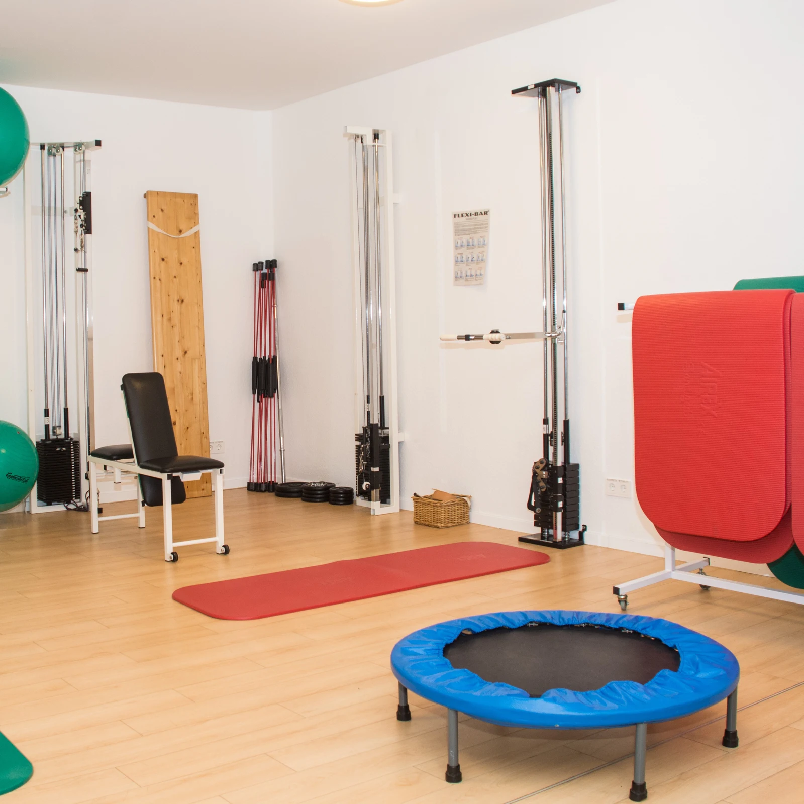 Medizinische Trainingsfläche der Praxis radius physiotherapie in Bremen-Arbergen